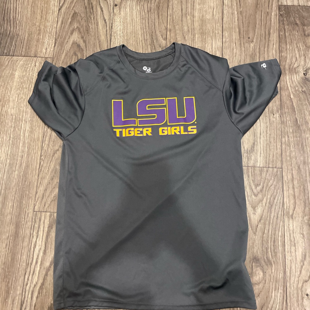 LSU TIGER GIRLS SHORT SLEEVE SHIRT